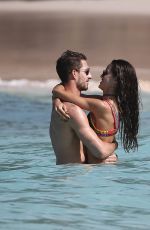 IZABEL GOULART ini Bikini at a Beach in St. Barts 12/25/2016