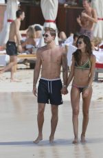 IZABEL GOULART ini Bikini at a Beach in St. Barts 12/25/2016