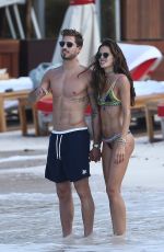 IZABEL GOULART ini Bikini at a Beach in St. Barts 12/25/2016