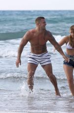 JACQUELINE JOSSA on the Beach in Mexico 12/29/2016