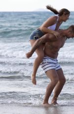 JACQUELINE JOSSA on the Beach in Mexico 12/29/2016