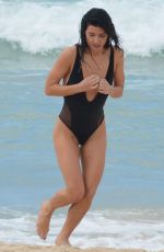 JACQUELINE MACINNES WOOD in Swimsuit at Bondi Beach 12/28/2016