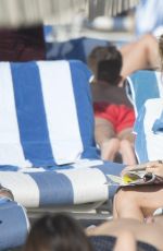 JADE GOULDEN in Bikini at a Beach in Miami 12/25/2016