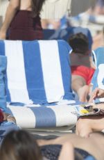 JADE GOULDEN in Bikini at a Beach in Miami 12/25/2016