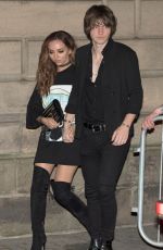JADE THIRLWALL Celebrates Her 24th Birthday with Jed Elliot in Newcastle 12/26/2016