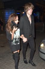 JADE THIRLWALL Celebrates Her 24th Birthday with Jed Elliot in Newcastle 12/26/2016