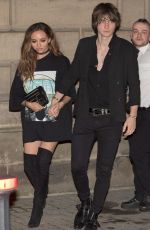 JADE THIRLWALL Celebrates Her 24th Birthday with Jed Elliot in Newcastle 12/26/2016