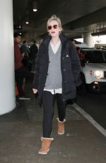 JANE LYNCH at Los Angeles International Airport 12/16/2016