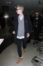 JANE LYNCH at Los Angeles International Airport 12/16/2016