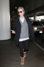 JANE LYNCH at Los Angeles International Airport 12/16/2016