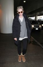 JANE LYNCH at Los Angeles International Airport 12/16/2016