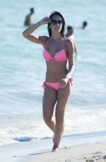 JANETTE MANRARA in Bikini on the Beach in Miami 12/28/2016