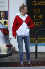 JANUARY JONES Out and About in Studio City 12/11/2016