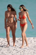 JASMINE TOSH in Bikini on the Beach Beach in Miami 12/18/2016