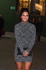 JEMMA LUCY Arrives at a Boxing Match in Manchester 12/12/2016