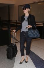 JENNA ELFMAN at Los Angeles International Airport 12/13/2016