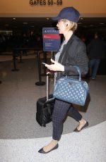 JENNA ELFMAN at Los Angeles International Airport 12/13/2016