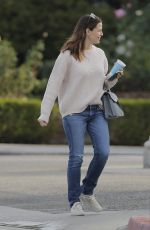 JENNIFER GARNER in Jeans Out in Brentwood 12/09/2016