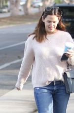 JENNIFER GARNER in Jeans Out in Brentwood 12/09/2016