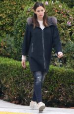 JENNIFER GARNER Out and About in Brentwood 12/13/2016