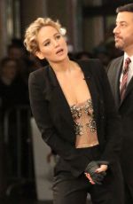 JENNIFER LAWRENCE at Jimmy Kimmel Live in Hollywood 12/12/2016