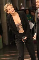 JENNIFER LAWRENCE at Jimmy Kimmel Live in Hollywood 12/12/2016