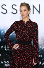 JENNIFER LAWRENCE at Passengers Photocall in London 12/01/2016