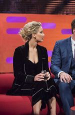 JENNIFER LAWRENCE at The Graham Norton Show in London 12/02/2016