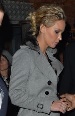 JENNIFER LAWRENCE Leaves Her Hotel in London 12/01/2016