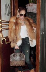 JENNIFER LOPEZ Leaves a Dinner in West Hollywood 12/22/2016