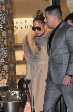 JENNIFER LOPEZ Out Shopping in Beverly Hills 12/19/2016