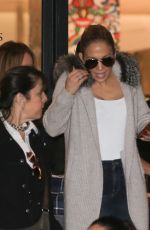 JENNIFER LOPEZ Shopping in Beverly Hills 12/22/2016