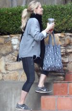 JENNIFER MORRISON in Leggings Out in Los Angeles 12/23/2016