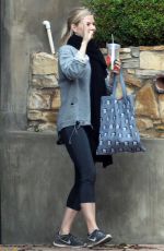 JENNIFER MORRISON in Leggings Out in Los Angeles 12/23/2016