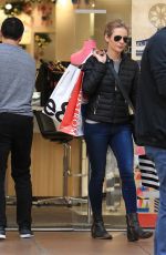 JESSALYN GILSIG Out for Shopping in Los Angeles 12/22/2016