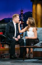 JESSICA ALBA at The Late Late Show with James Corden in Los Angeles 11/30/2016