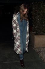 JESSICA ALBA Leaves Madeo Restaurant in West Hollywood 11/29/2016