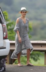 JESSICA ALBA on Vacation in Hanalei 12/30/2016