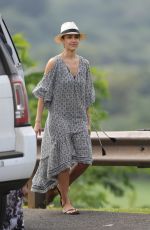 JESSICA ALBA on Vacation in Hanalei 12/30/2016