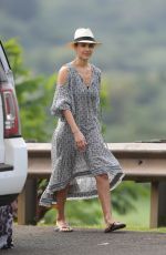 JESSICA ALBA on Vacation in Hanalei 12/30/2016