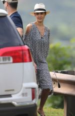 JESSICA ALBA on Vacation in Hanalei 12/30/2016