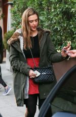 JESSICA ALBA Out Shopping in Beverly Hills 12/22/2016