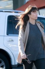 JESSICA BIEL Out Shopping in Santa Monica 12/16/2016