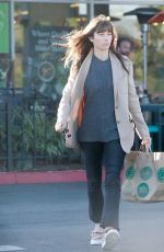 JESSICA BIEL Out Shopping in Santa Monica 12/16/2016