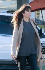 JESSICA BIEL Out Shopping in Santa Monica 12/16/2016