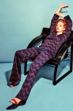 JESSICA CHASTAIN in The Edit Magazine, December 2016