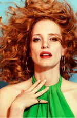 JESSICA CHASTAIN in The Edit Magazine, December 2016