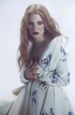 JESSICA CHASTAIN in Vogue Magazine, Ukraine December 2016 Issue