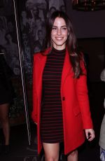 JESSICA LOWNDES at Catch LA in West Hollywood 12/16/2016