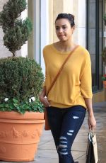 JESSICA LUCAS Out Shopping in Los Angeles 12/22/2016